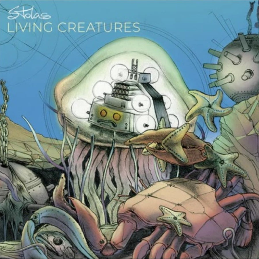 Stolas - Living Creatures Exclusive Limited Light Blue/Black Splatter Color Vinyl LP