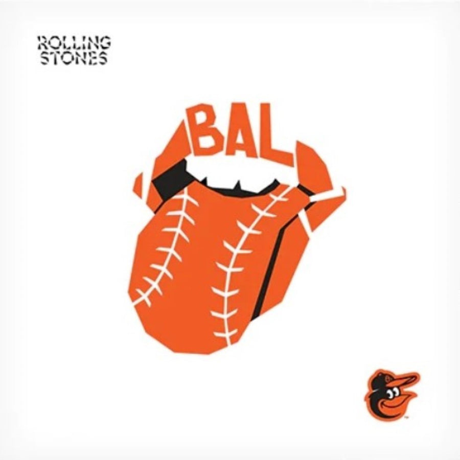 The Rolling stones - Hackney Diamonds X Baltimore Orioles Exclusive Limited Baseball White Color Vinyl LP