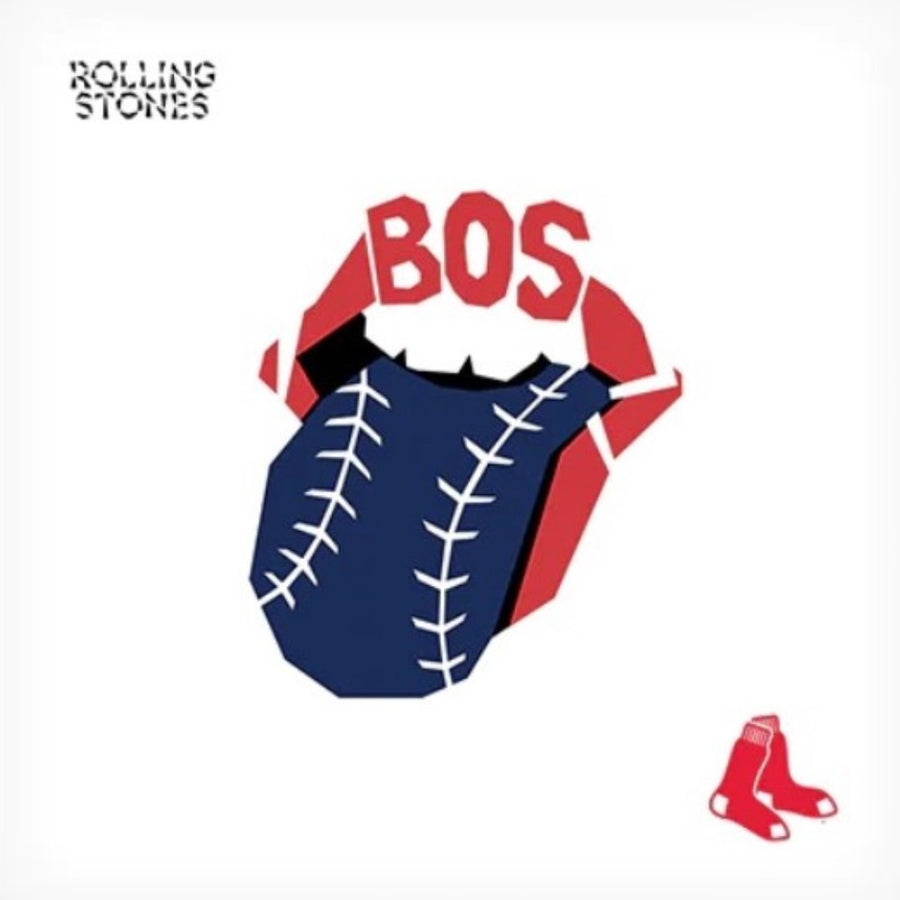 The Rolling stones - Hackney Diamonds X Boston Red Sox Exclusive Limited Baseball White Color Vinyl LP