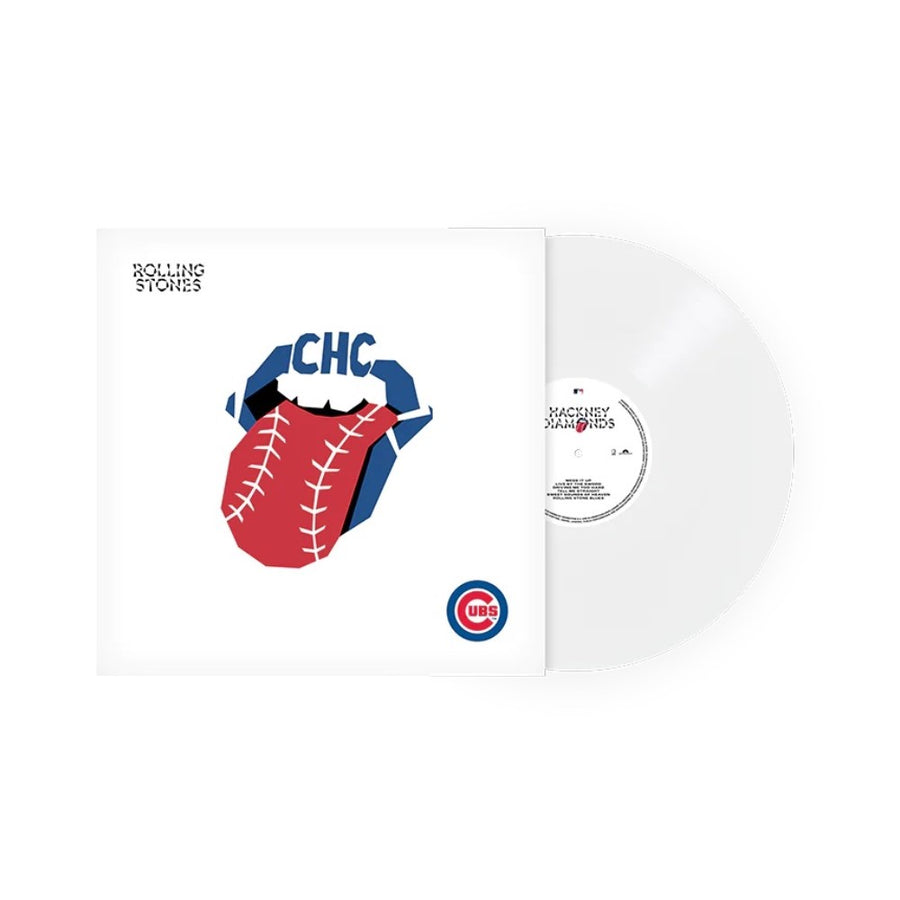 The Rolling stones - Hackney Diamonds X Chicago Cubs Exclusive Limited Baseball White Color Vinyl LP