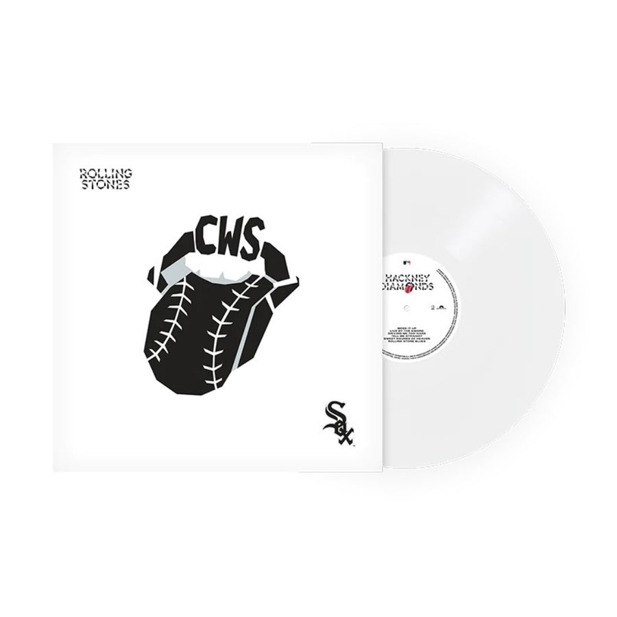 The Rolling stones - Hackney Diamonds X Chicago White Sox Exclusive Limited Baseball White Color Vinyl LP