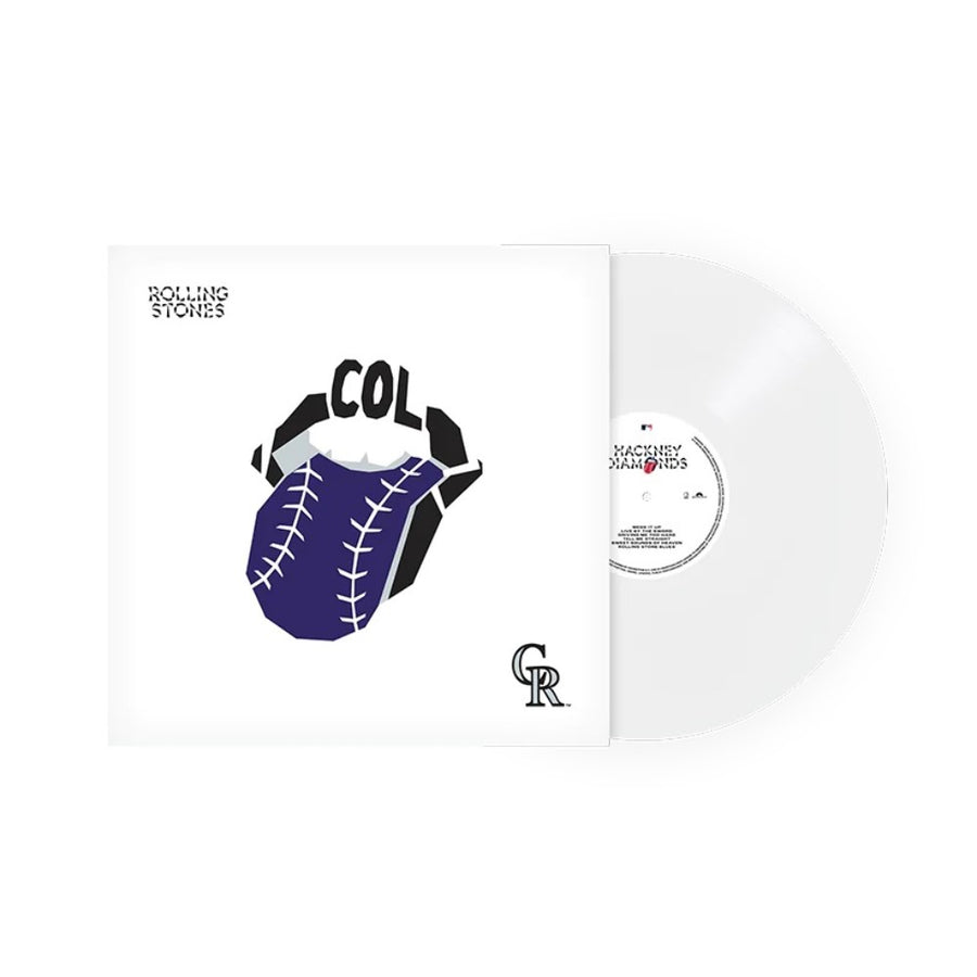 The Rolling stones - Hackney Diamonds X Colorado Rockies Exclusive Limited Baseball White Color Vinyl LP