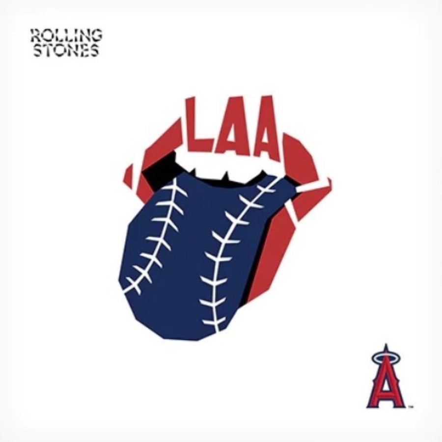 The Rolling stones - Hackney Diamonds X Los Angeles Angels Exclusive Limited Baseball White Color Vinyl LP