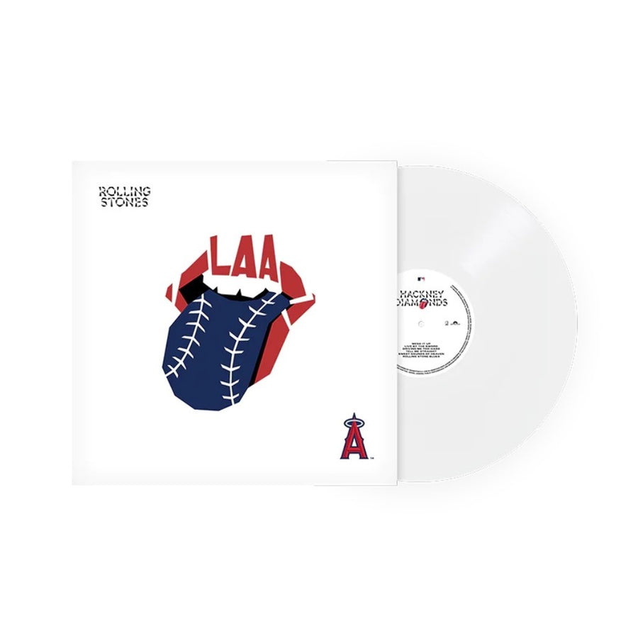 The Rolling stones - Hackney Diamonds X Los Angeles Angels Exclusive Limited Baseball White Color Vinyl LP