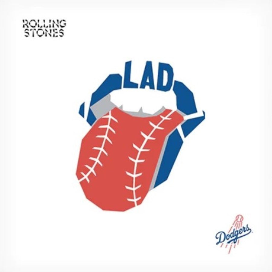 The Rolling stones - Hackney Diamonds X Los Angeles Dodgers Exclusive Limited Baseball White Color Vinyl LP