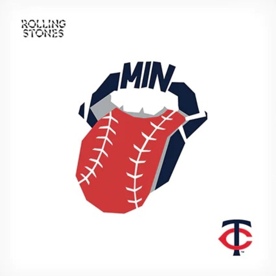 The Rolling stones - Hackney Diamonds X Minnesota Twins Exclusive Limited Baseball White Color Vinyl LP