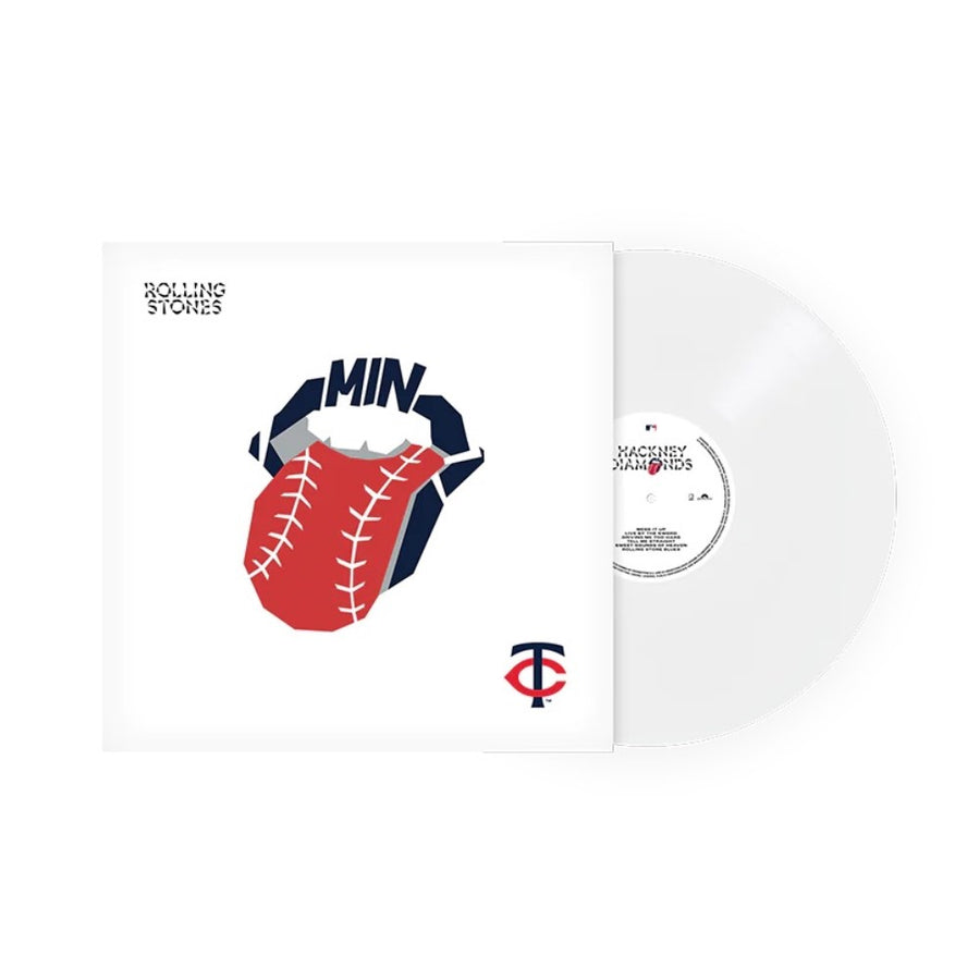 The Rolling stones - Hackney Diamonds X Minnesota Twins Exclusive Limited Baseball White Color Vinyl LP