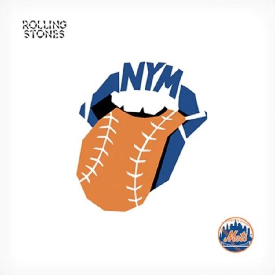 The Rolling stones - Hackney Diamonds X New York Mets Exclusive Limited Baseball White Color Vinyl LP