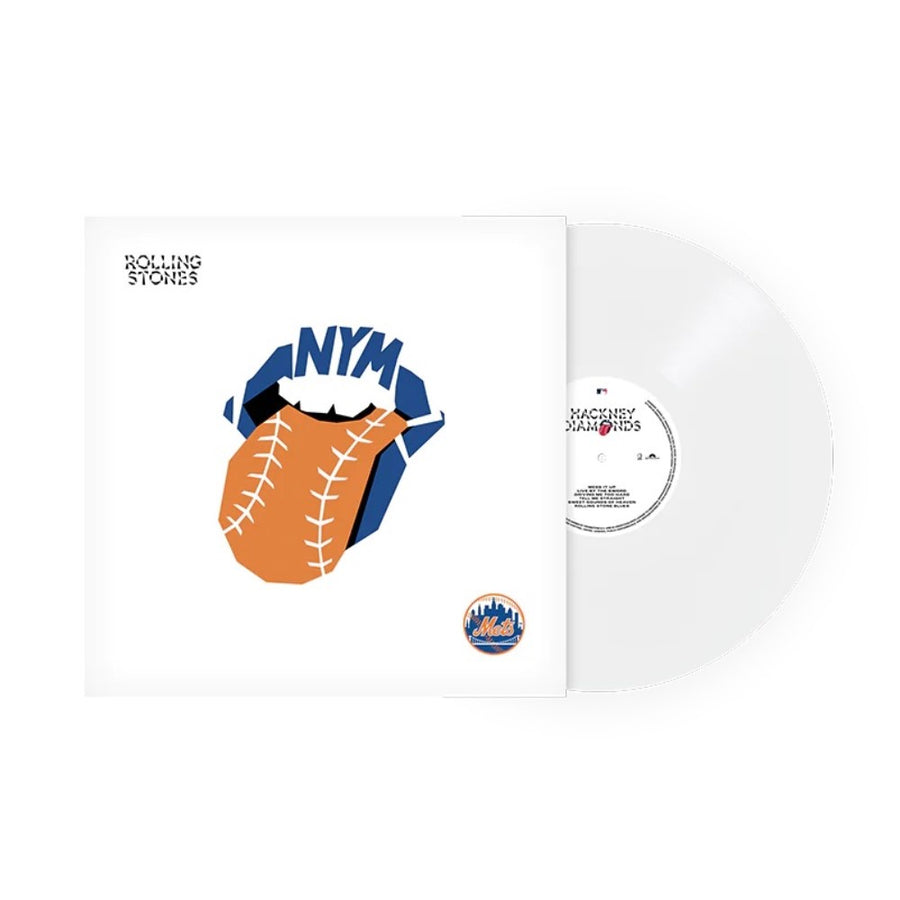 The Rolling stones - Hackney Diamonds X New York Mets Exclusive Limited Baseball White Color Vinyl LP