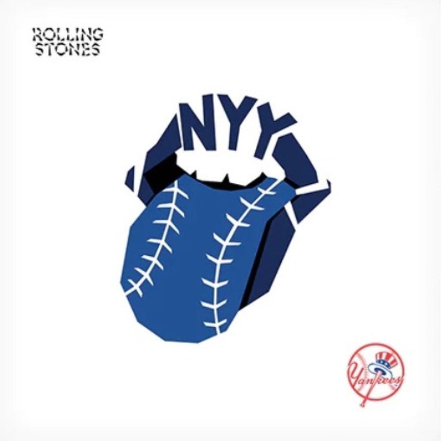 The Rolling stones - Hackney Diamonds X New York Yankees Exclusive Limited Baseball White Color Vinyl LP