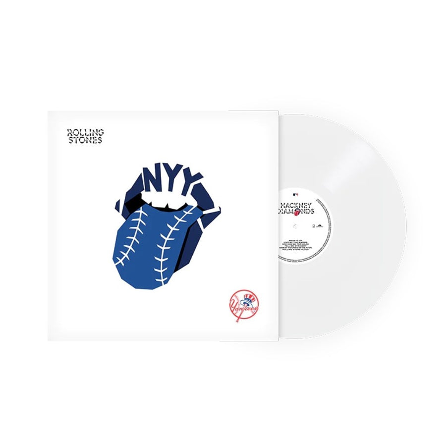 The Rolling stones - Hackney Diamonds X New York Yankees Exclusive Limited Baseball White Color Vinyl LP