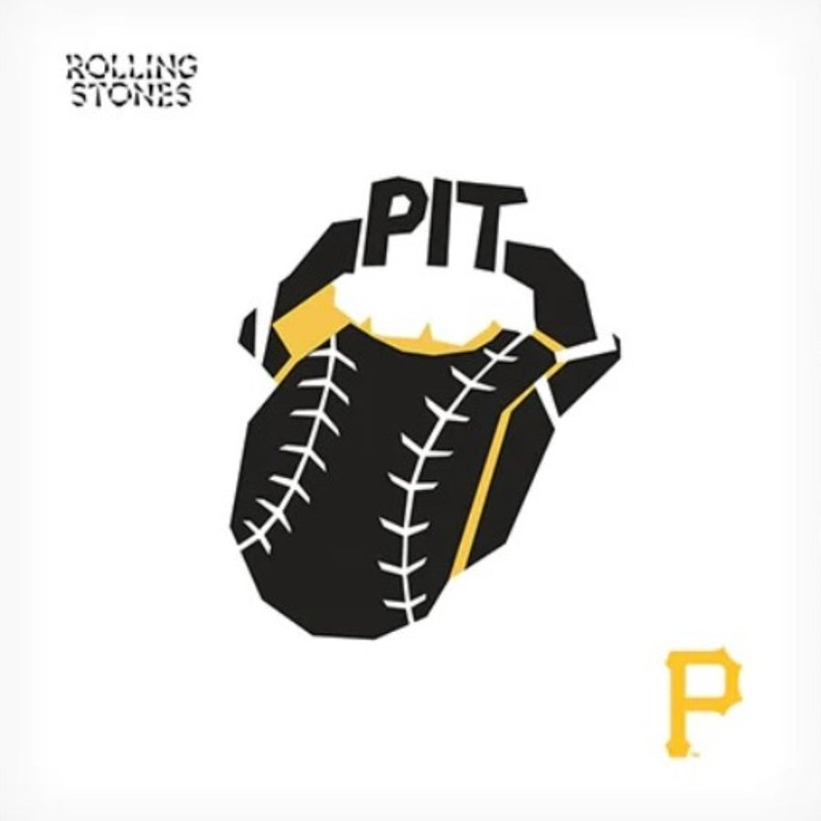 The Rolling stones - Hackney Diamonds X Pittsburgh Pirates Exclusive Limited Baseball White Color Vinyl LP