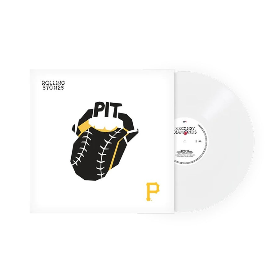 The Rolling stones - Hackney Diamonds X Pittsburgh Pirates Exclusive Limited Baseball White Color Vinyl LP