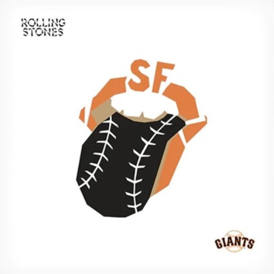 The Rolling stones - Hackney Diamonds X San Francisco Giants Exclusive Limited Baseball White Color Vinyl LP