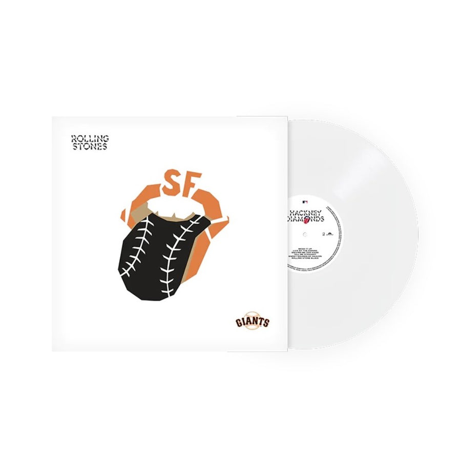 The Rolling stones - Hackney Diamonds X San Francisco Giants Exclusive Limited Baseball White Color Vinyl LP