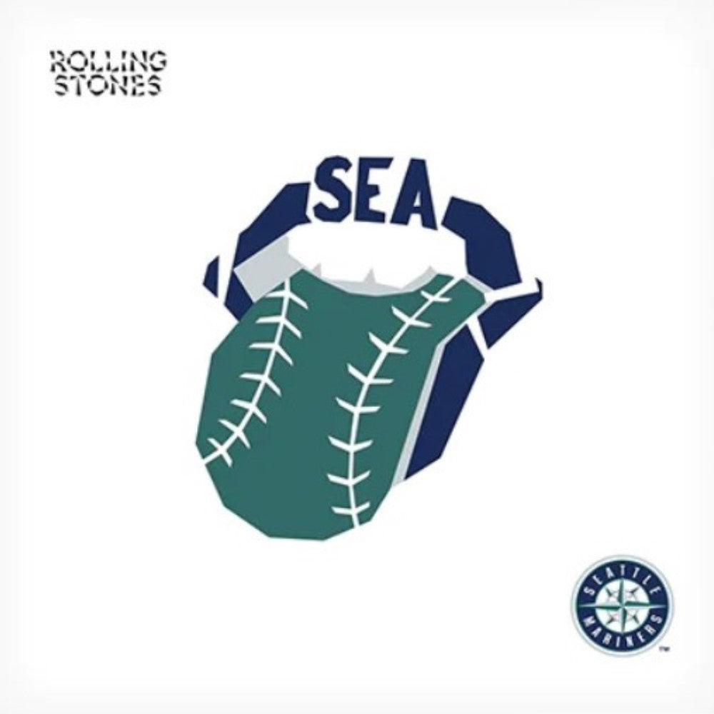 Stones X Seattle Mariners Exclusive Limited White Color Vinyl LP – Vinceron