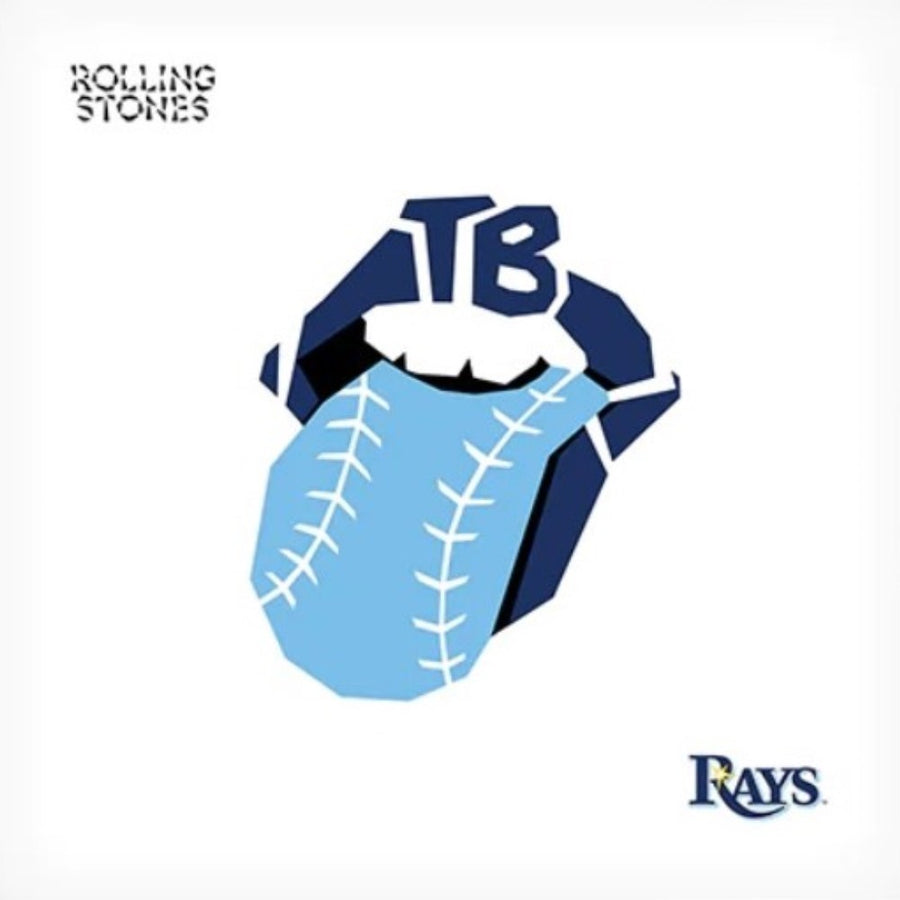 The Rolling stones - Hackney Diamonds X Tampa Bay Rays Exclusive Limited Baseball White Color Vinyl LP