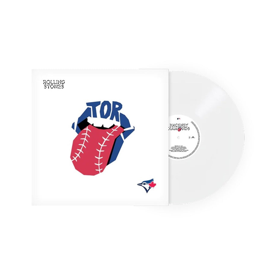 The Rolling stones - Hackney Diamonds X Toronto Blue Jays Exclusive Limited Baseball White Color Vinyl LP