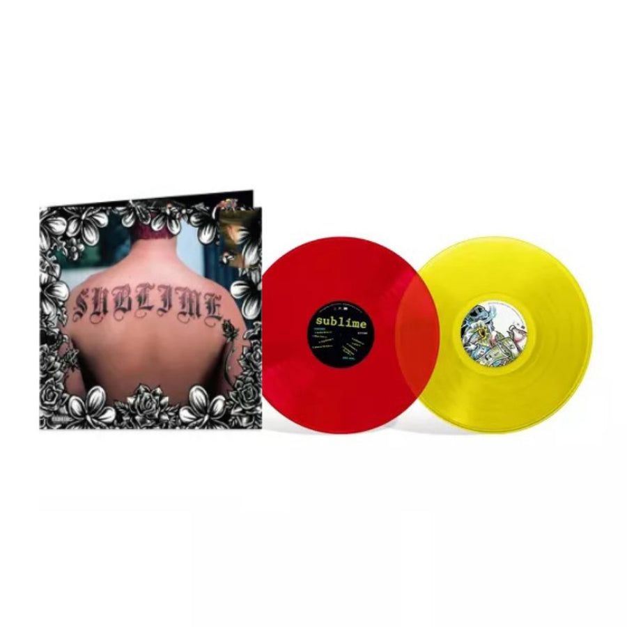 Sublime Exclusive Limited Transparent Red/Yellow Color Vinyl 2x LP