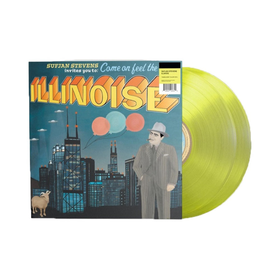 Sufjan Stevens - Illinois Exclusive Limited Translucent Yellow Color Vinyl 2x LP