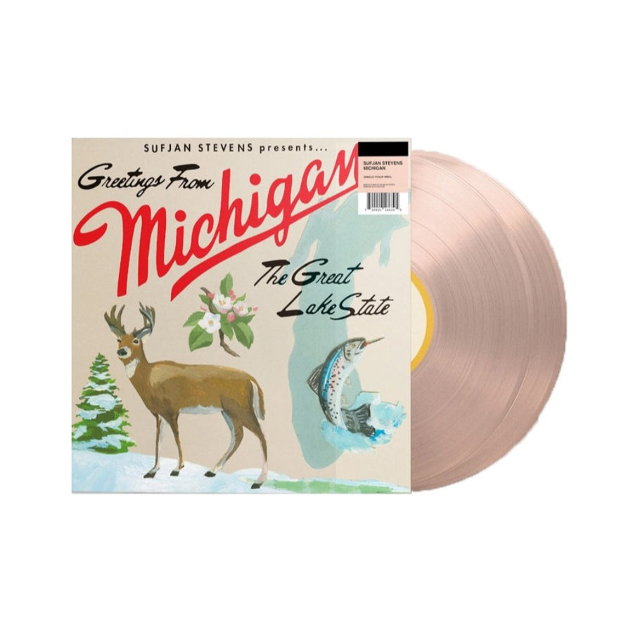 Sufjan Stevens - Michigan Exclusive Limited Peach Color Vinyl 2x LP