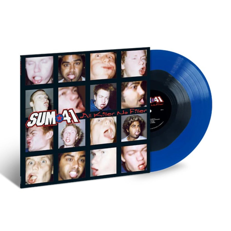 Sum 41 - All Killer No Filler Exclusive Limited Blue/Black Color Vinyl LP