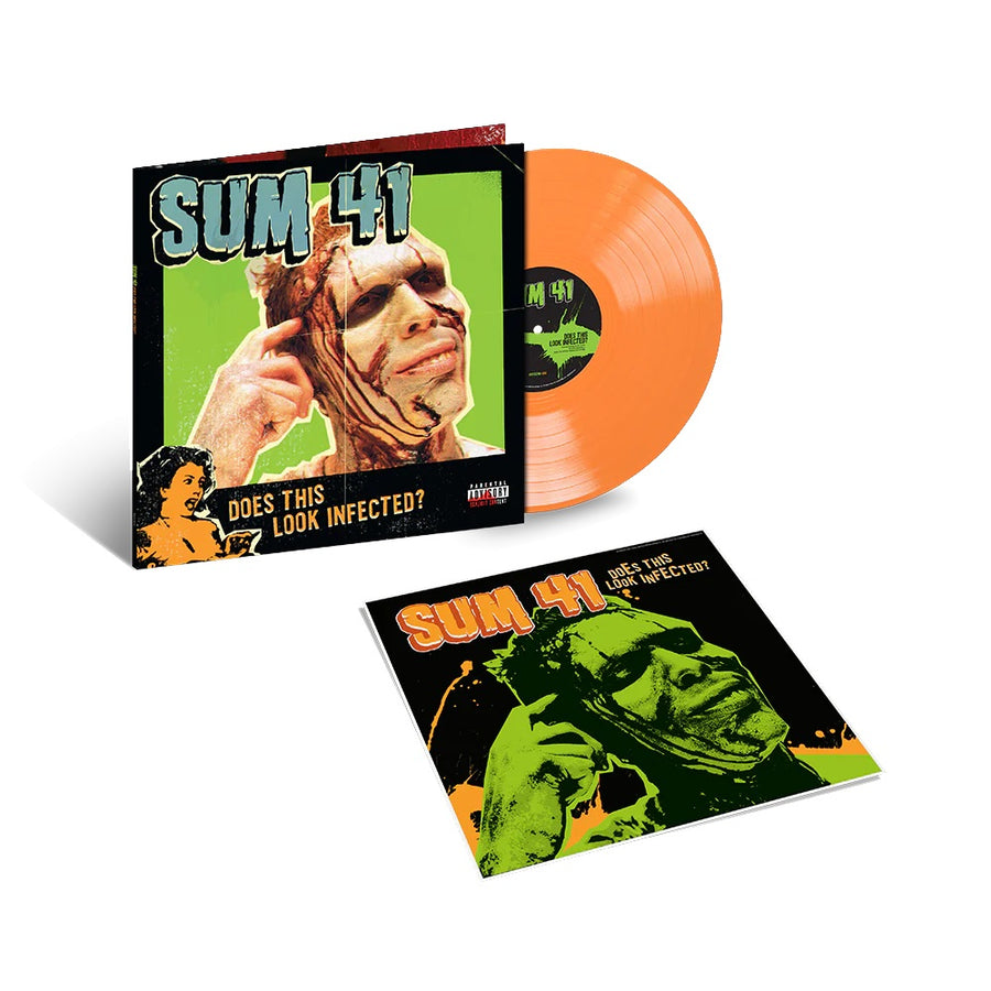 Sum 41 - Does This Look Infected? Exclusive Limited Orange Color Vinyl LP