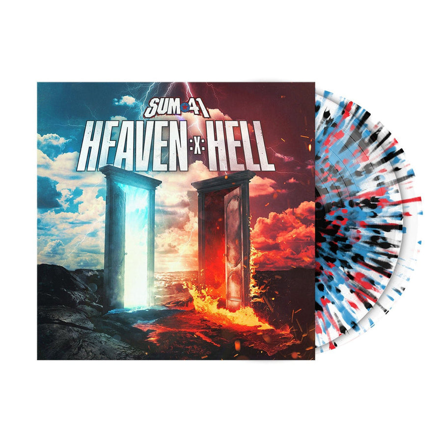 Sum 41 - Heaven :X: Hell Exclusive Limited Clear/Red/Black/Blue Splatter Color Vinyl 2x LP
