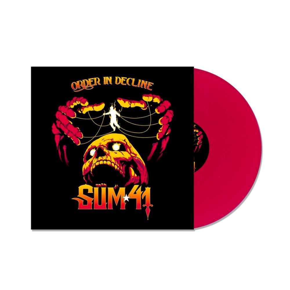 Sum 41 - Order In Decline Exclusive Limited Hot Pink Color Vinyl LP ...