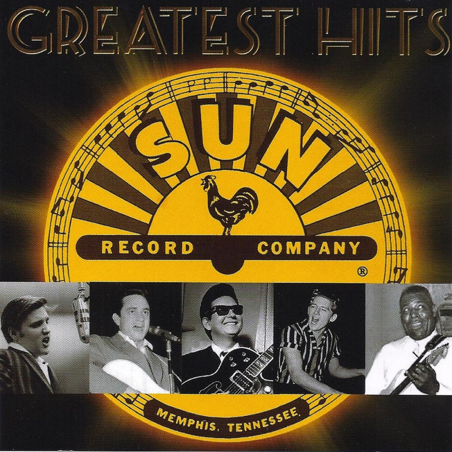 Sun Records Greatest Hits Exclusive Limited Sunburst Color Vinyl LP