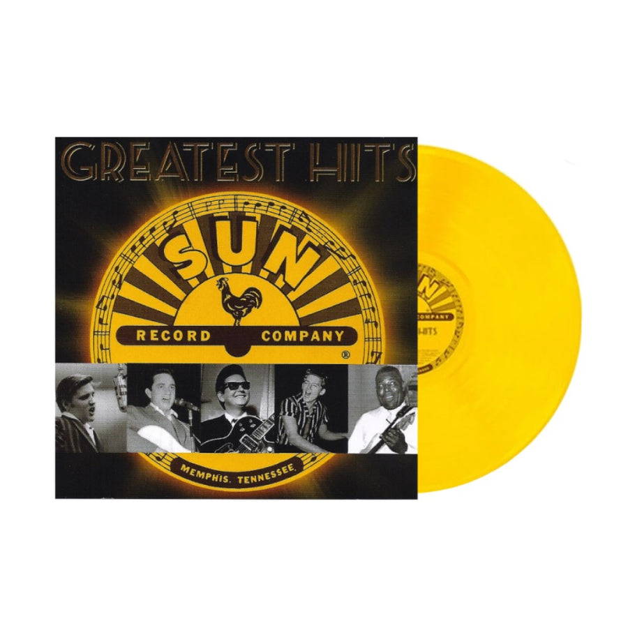 Sun Records Greatest Hits Exclusive Limited Sunburst Color Vinyl LP