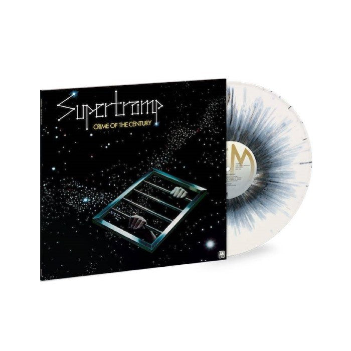 Supertramp - Crime Of The Century Exclusive Limited White/Cosmic Black Splatter Vinyl LP