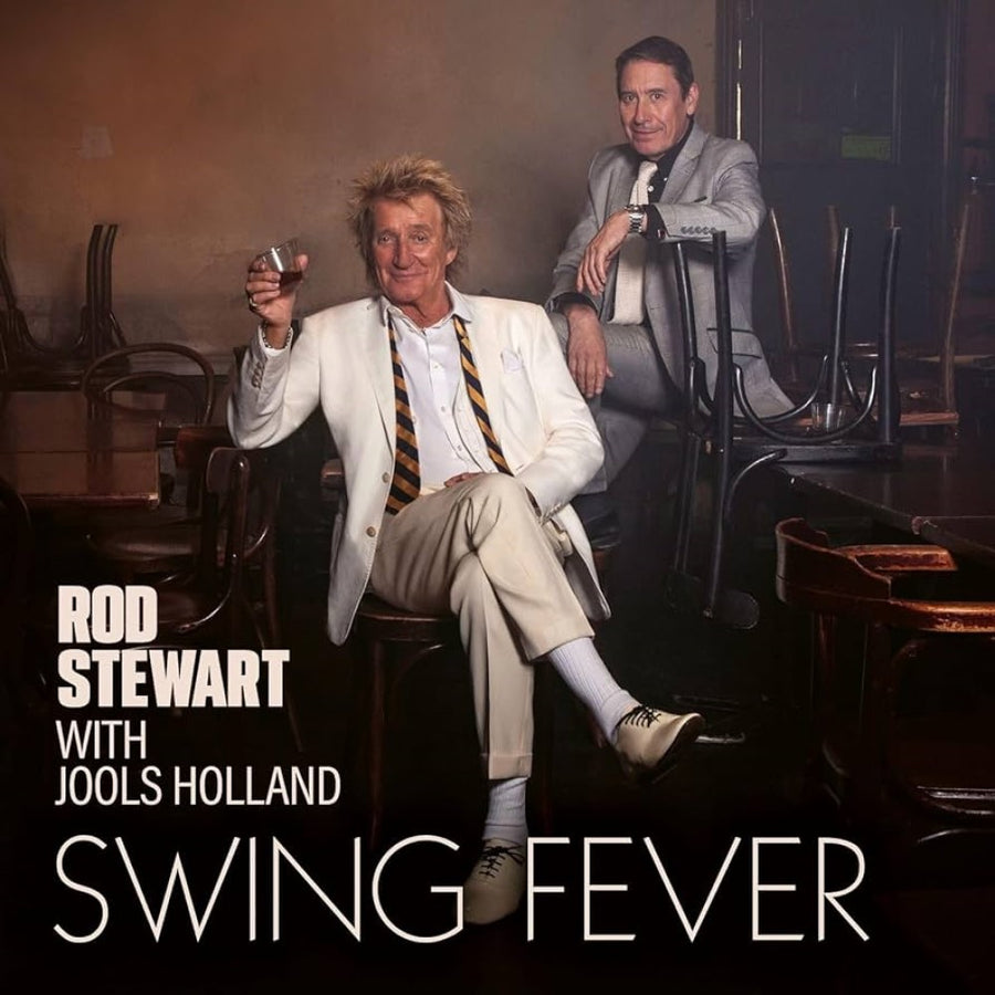 Rod Stewart & Jools Holland - Swing Fever Exclusive Limited Edition White Color LP Vinyl Record