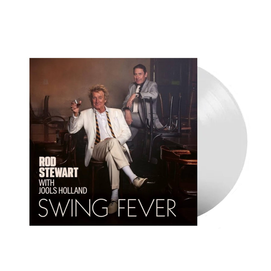 Rod Stewart & Jools Holland - Swing Fever Exclusive Limited Edition White Color LP Vinyl Record