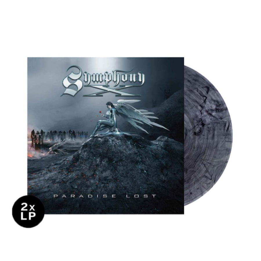 Symphony X - Paradise Lost Exclusive Limited Edition Ultra Clear/Heavy Black Smoke Color Vinyl 2x LP