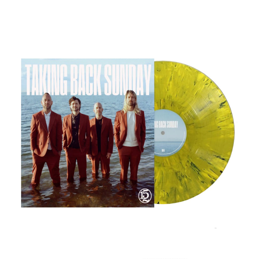 Taking Back Sunday - 152 Exclusive Limited Edition Opaque Yellow/Black Mix Color Vinyl LP