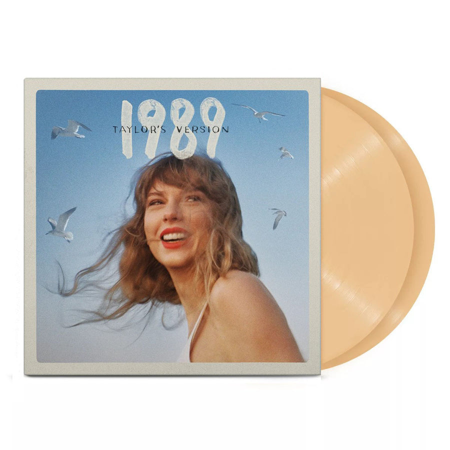 Taylor Swift 1989 Taylors Version Exclusive Tangerine Edition Colored Vinyl 2x LP Record