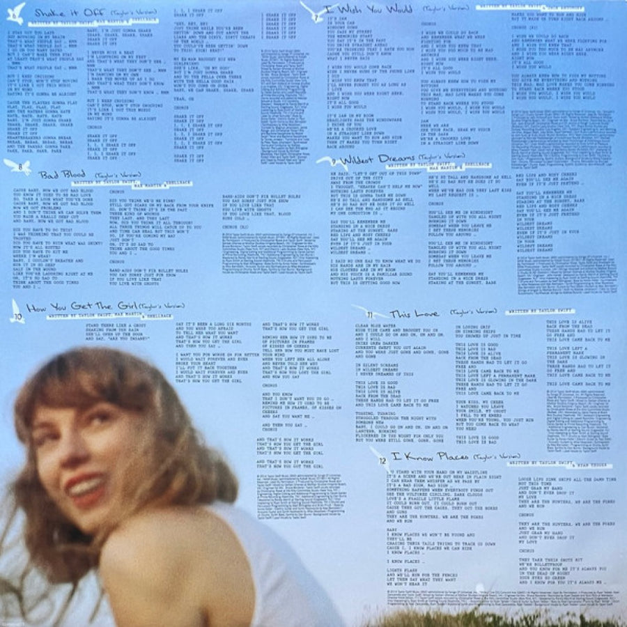 Taylor Swift - 1989 (Taylors Version) Exclusive Limited Sunrise Boulevard Yellow Colored Vinyl 2x LP