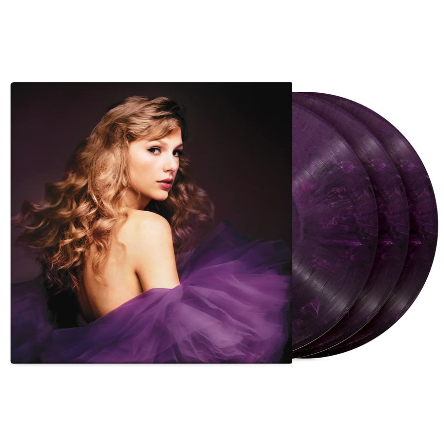 Taylor Swift Speak Now (Taylors Version) Violet Marbled 3x LP Colored Vinyl And Purple Colored 2x Cassette Bundle