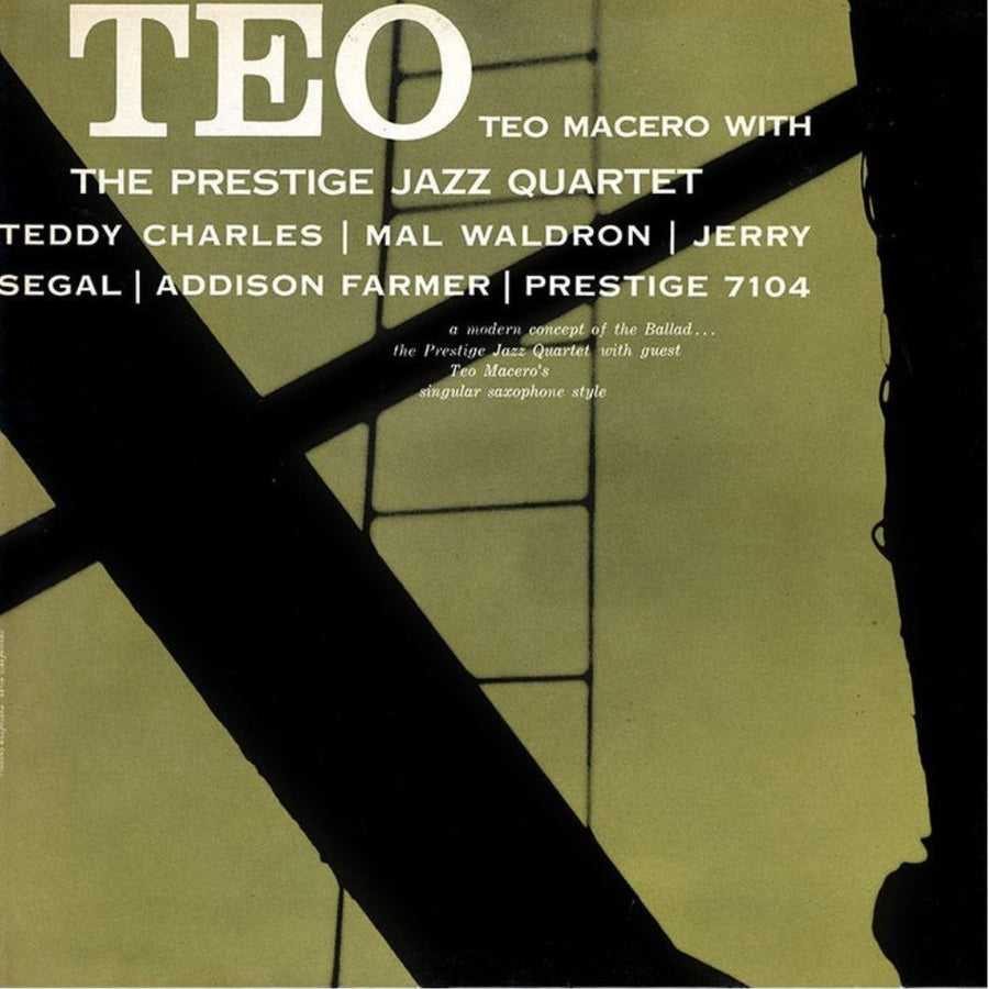 Teo Macero With The Prestige Jazz Quartet – Teo Exclusive ROTM Club Edition Black Color Vinyl LP