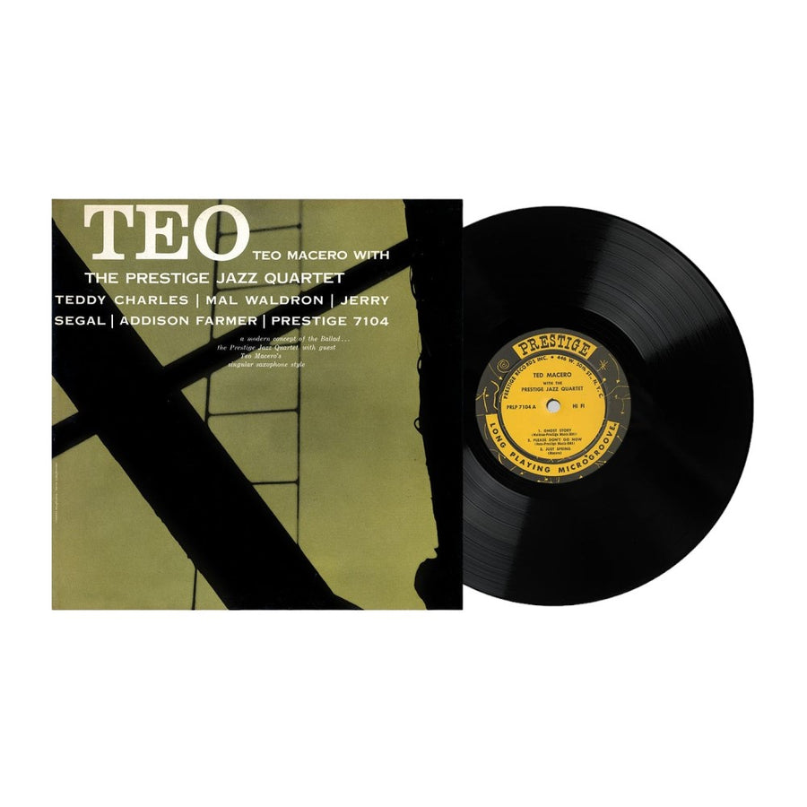 Teo Macero With The Prestige Jazz Quartet – Teo Exclusive ROTM Club Edition Black Color Vinyl LP