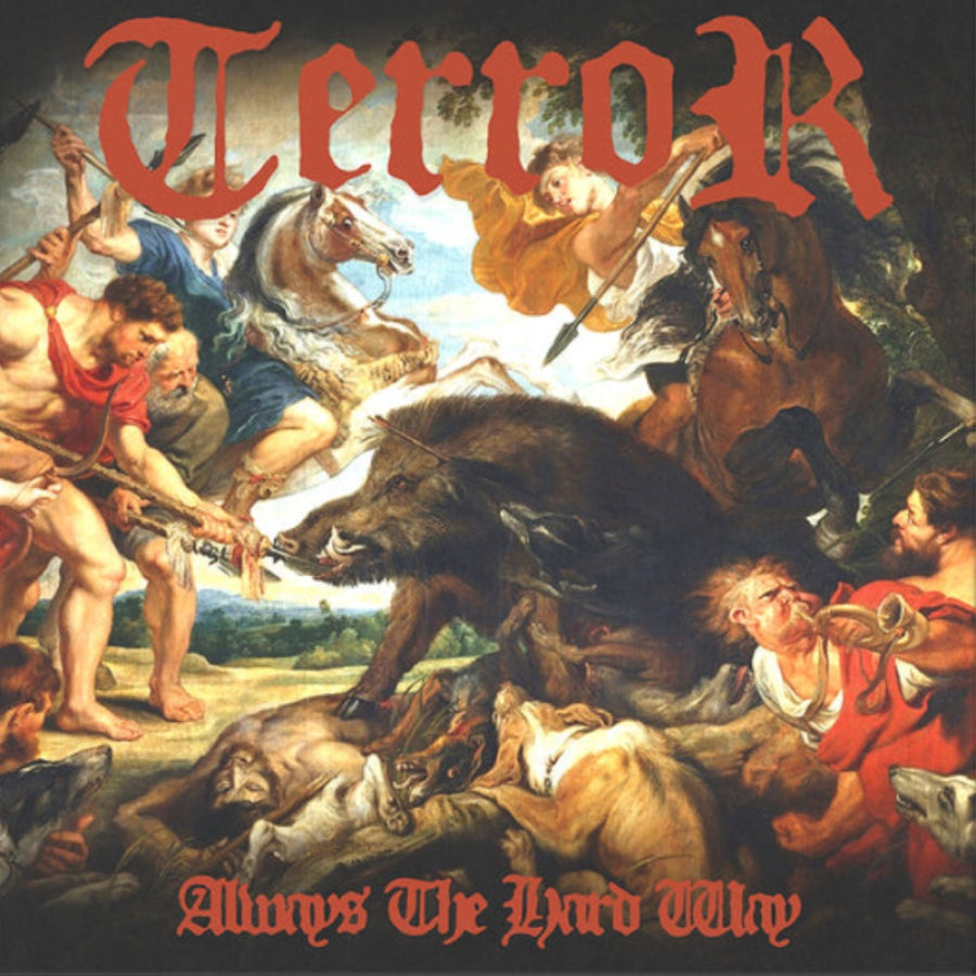 Terror - Always the Hard Way Exclusive Limited Red/Blue Twister Color Vinyl LP