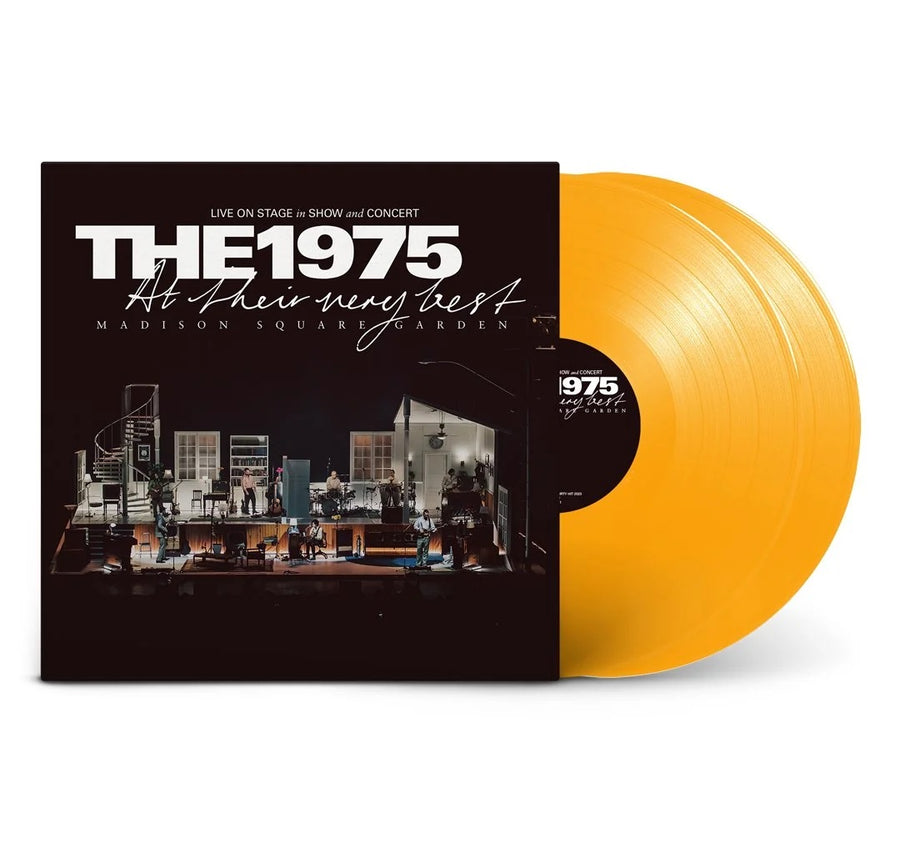 The 1975 - At Their Very Best Live from MSG Orange Color 2xLP Vinyl Record