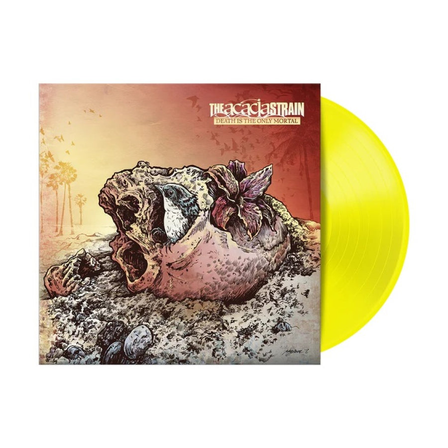 The Acacia Strain - Death Is the Only Mortal Exclusive Limited Neon Yellow Color Vinyl LP