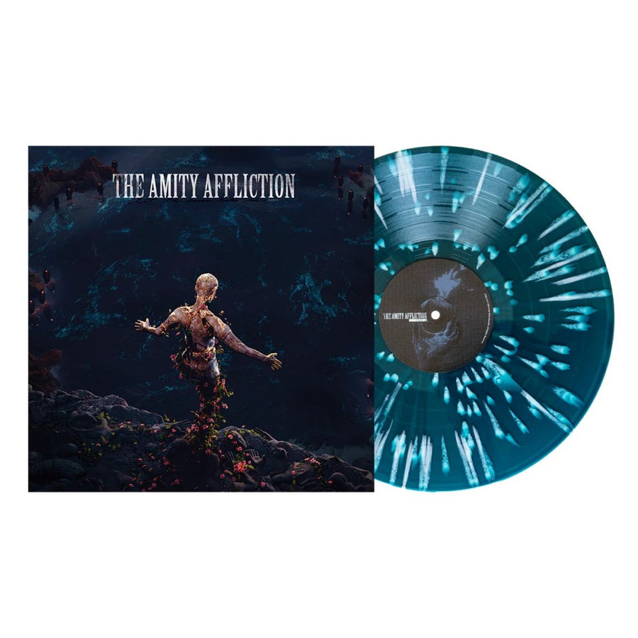 The Amity Affliction - Let The Ocean Take Me (Redux) Exclusive Limited Sea Blue/White Splatter Color Vinyl LP