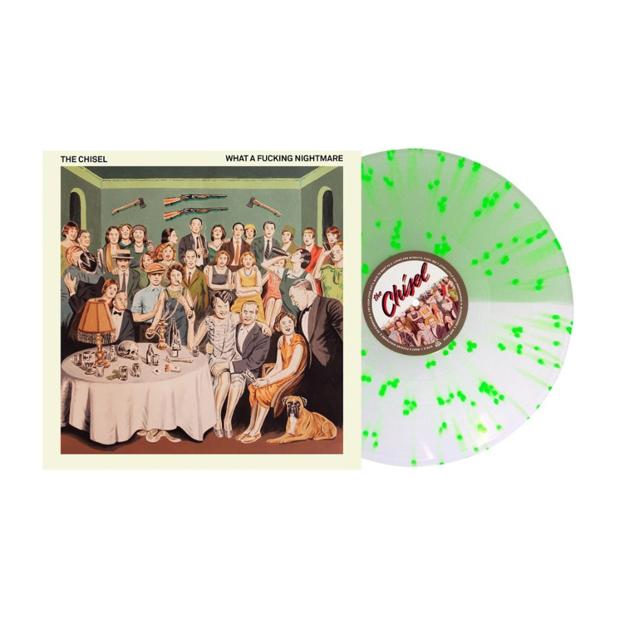 The Chisel - What A Fucking Nightmare Exclusive Limited Edition Half Coke Bottle/Half Clear/Neon Green Splatter Color Vinyl LP