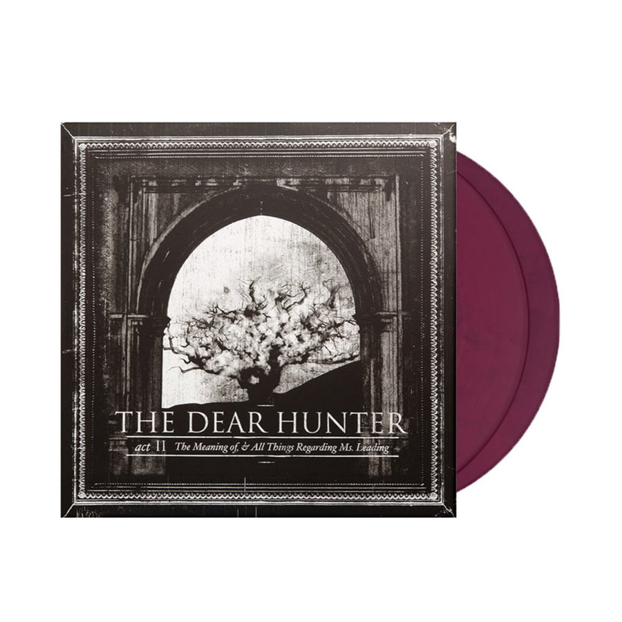 The Dear Hunter - Act II: The Meaning Of, And All Things Regarding Ms. Leading Purple/Black Marble Color Vinyl LP Limited Edition #600 Copies