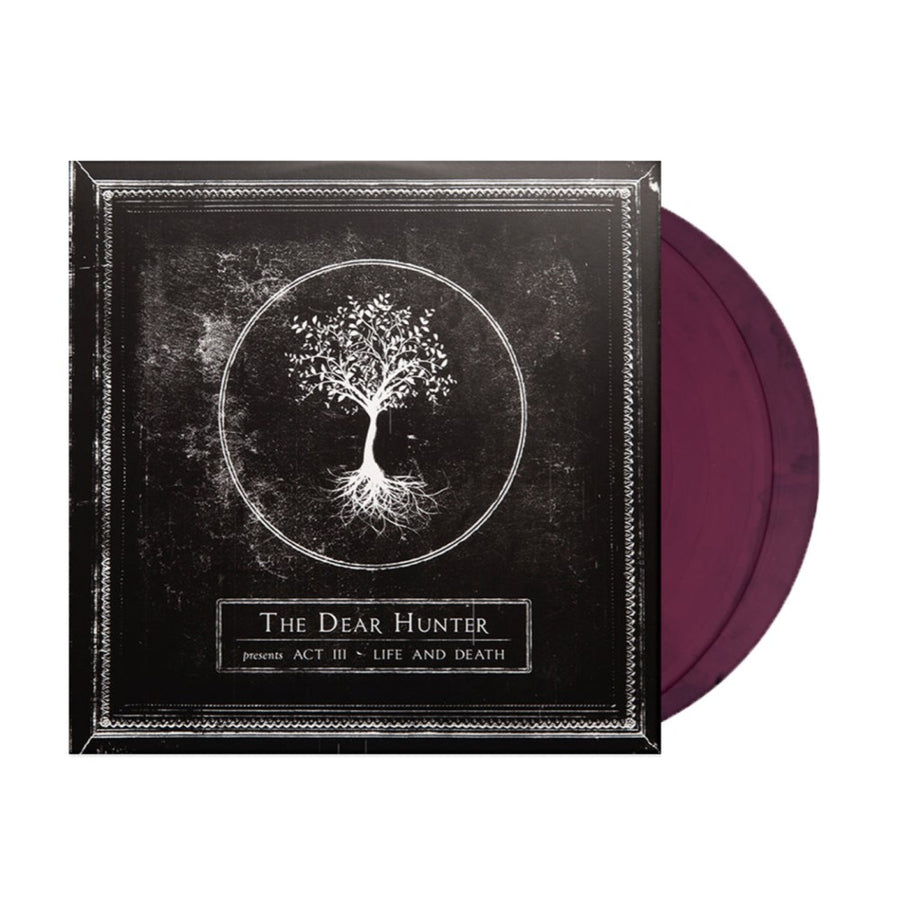 The Dear Hunter - Act III: Life And Death Purple/Black Marble Color Vinyl LP Limited Edition #500 Copies