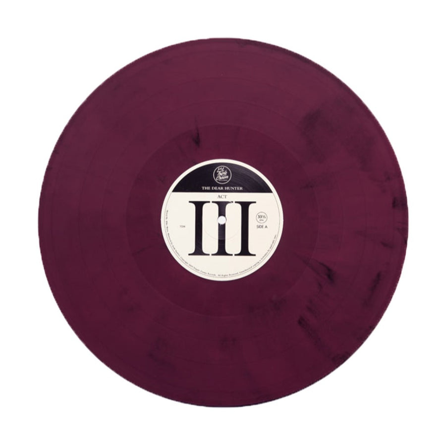 The Dear Hunter - Act III: Life And Death Purple/Black Marble Color Vinyl LP Limited Edition #500 Copies