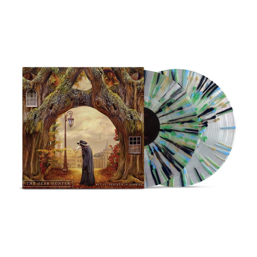 The Dear Hunter - Act IV: Rebirth In Reprise Exclusive Limited Edition Clear/Multicolor Splatter Color Vinyl 2x LP